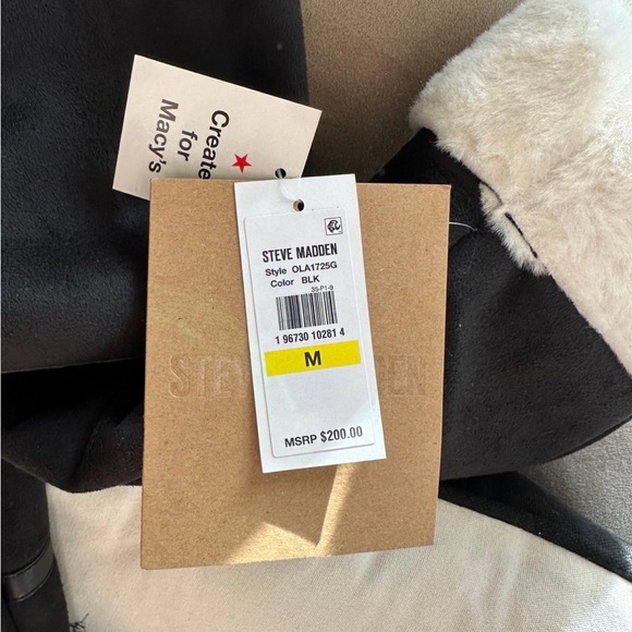 Steve Madden Faix Shearling Juniors Jacket - Picture 5 of 5